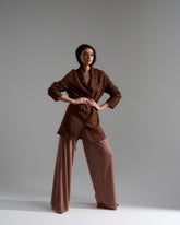 Chocolate Brown City Suit
